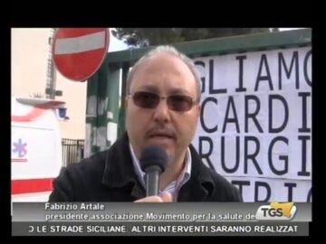 Manifestazione per la Cardiochirurgia Pediatrica Siciliana TGS 2 Maggio 2016